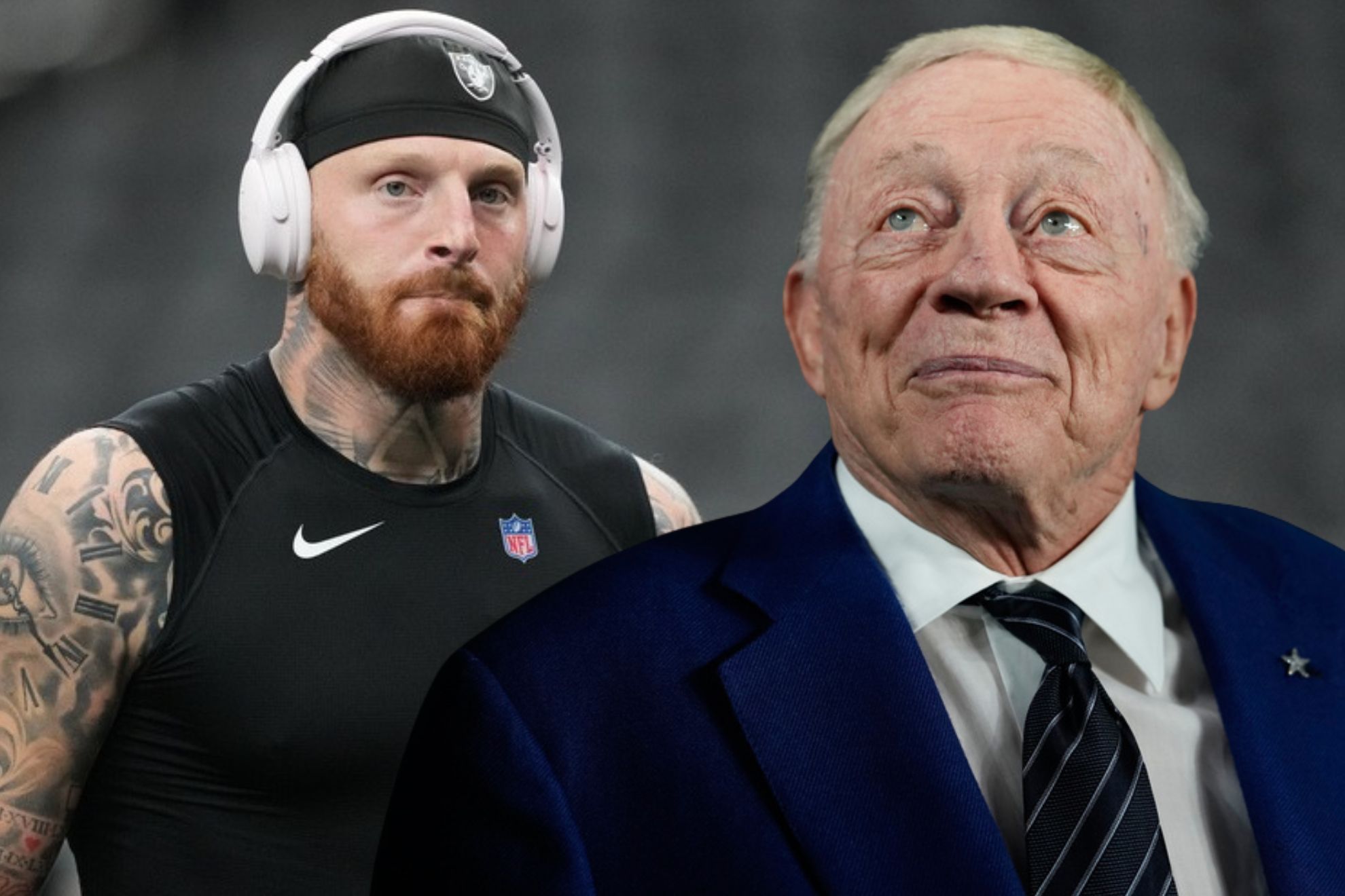 Maxx Crosby & Jerry Jones