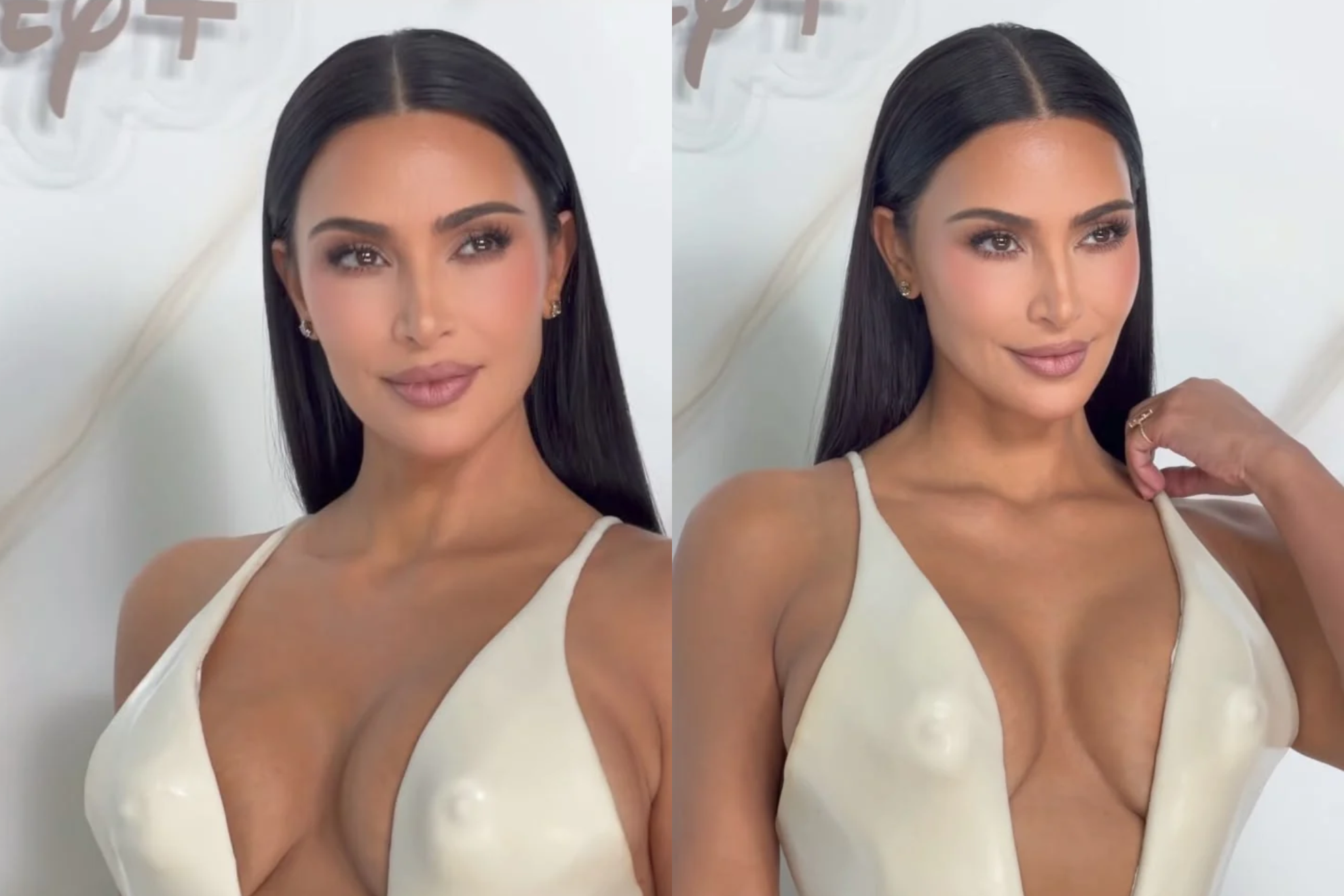 The businesswoman once again opted for a fitted silhouette and a revealing design during an All’s Fair event in Mexico City. instagram@kimkardashian