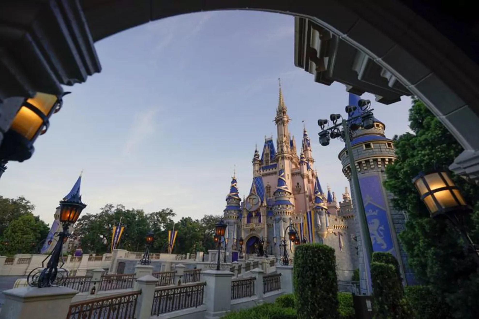 The Cinderella Castle at Walt Disney World LAPRESSE