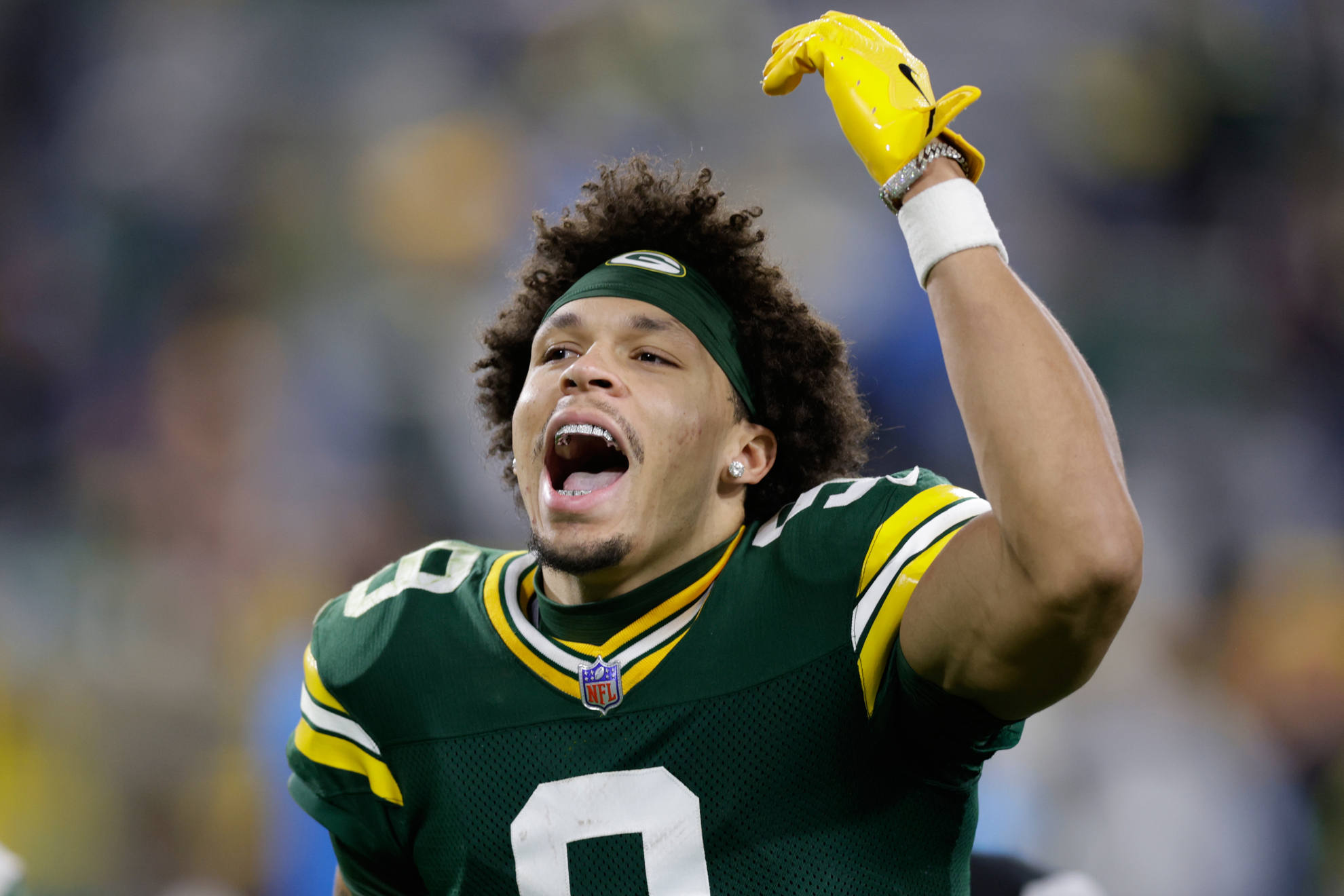Green Bay Packers wide receiver Christian Watson LAPRESSE