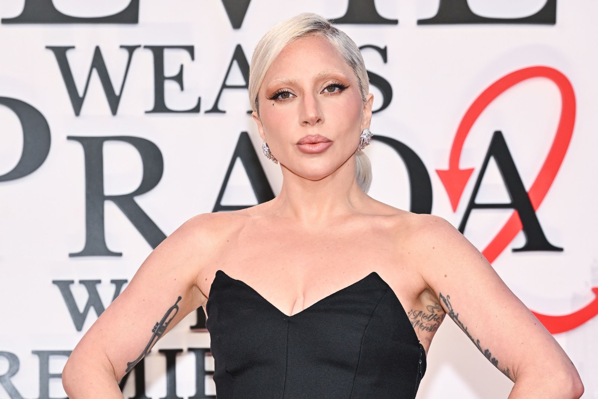 Lady Gaga attends "The Devil Wears Prada 2" world premiere at David Geffen Hall on Monday, April 20, 2026, in New York. AP